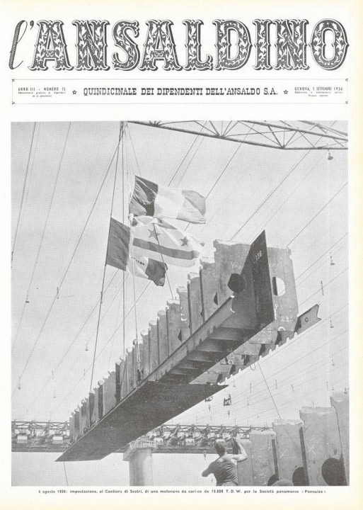 L&#039;Ansaldino, n. 16, 1956